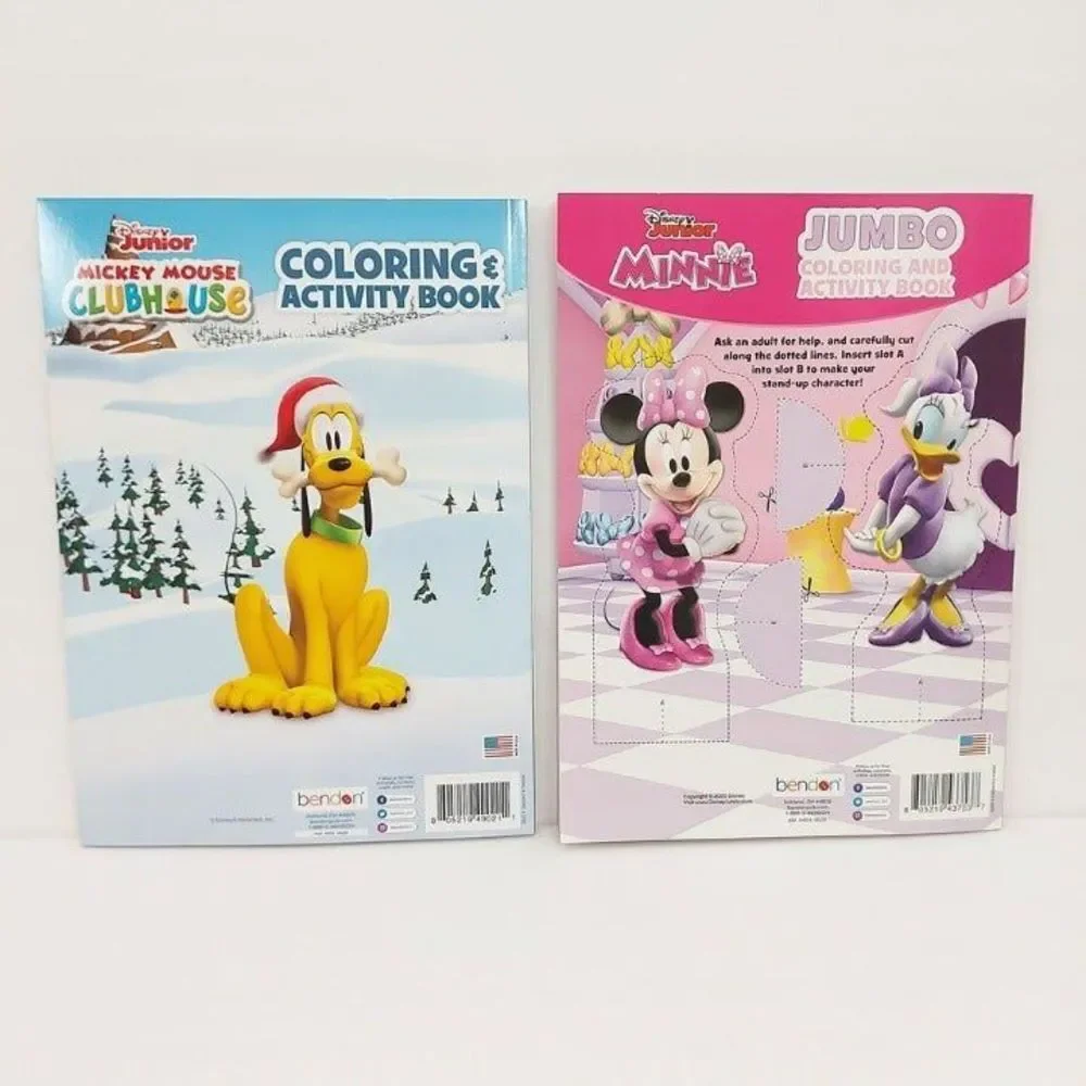 Disney Junior Color and Activity Book Set of 2